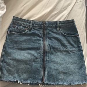 Denim skirt